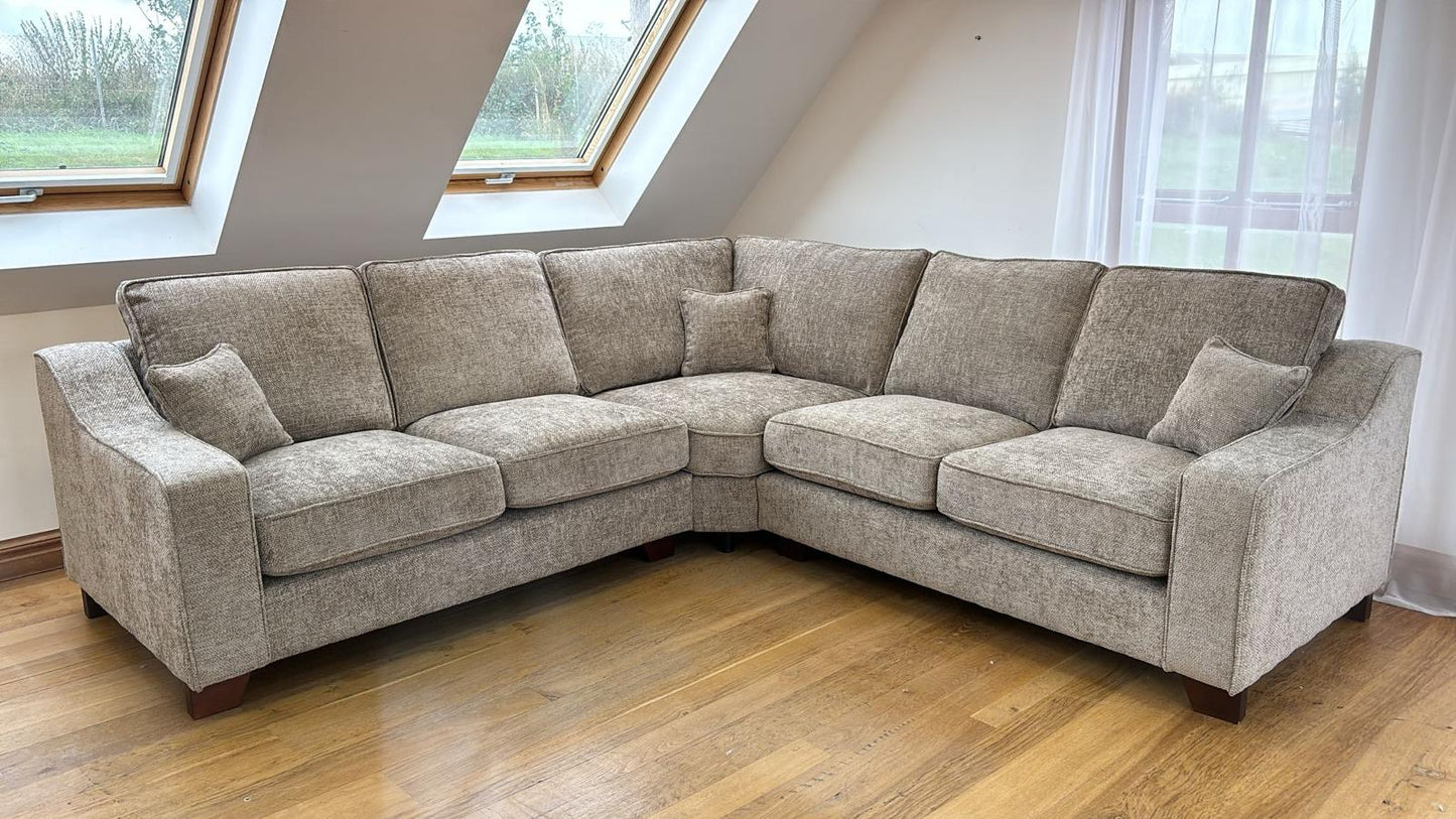 Oakland Corner Sofa in Stone