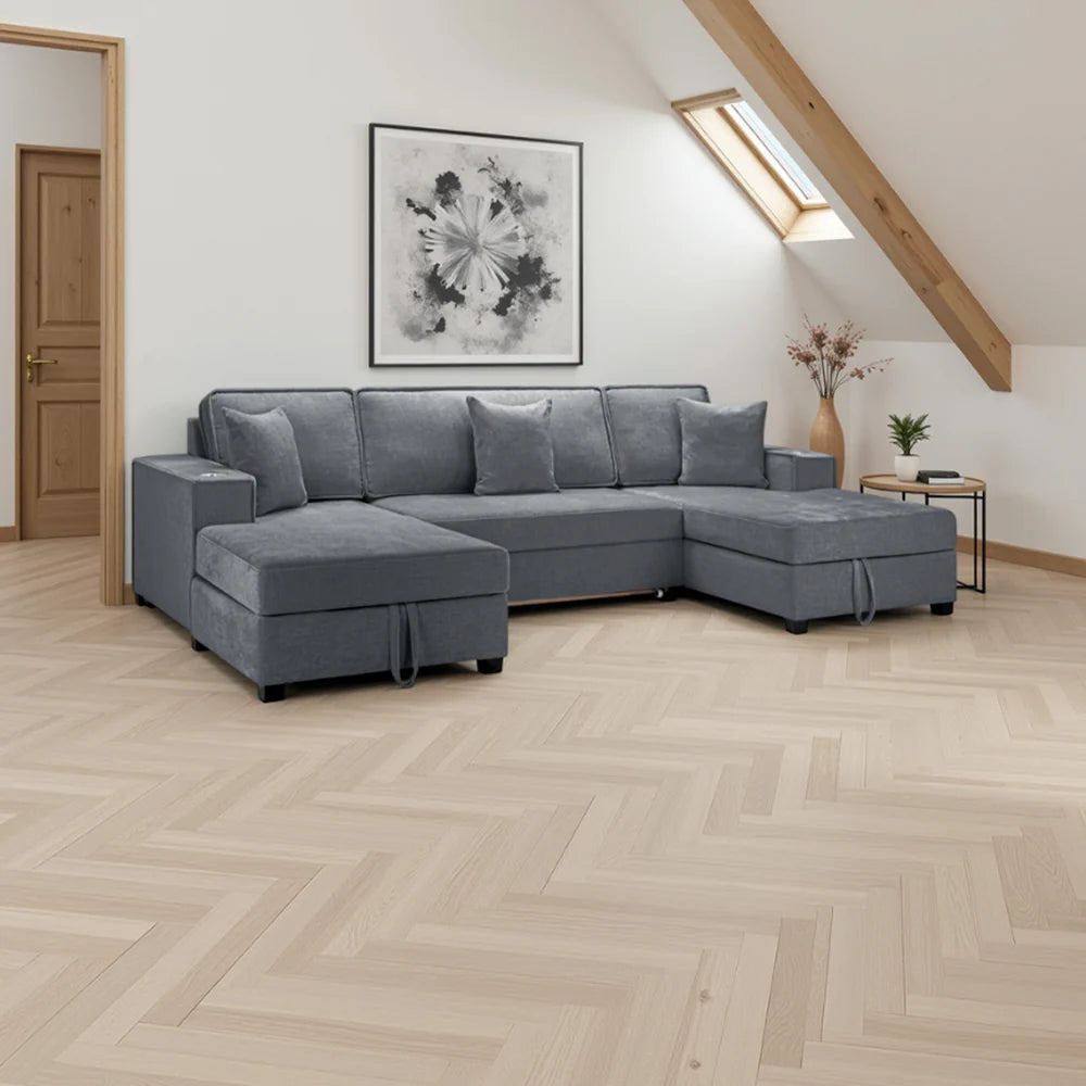 Belliani U Sofa (Grey)