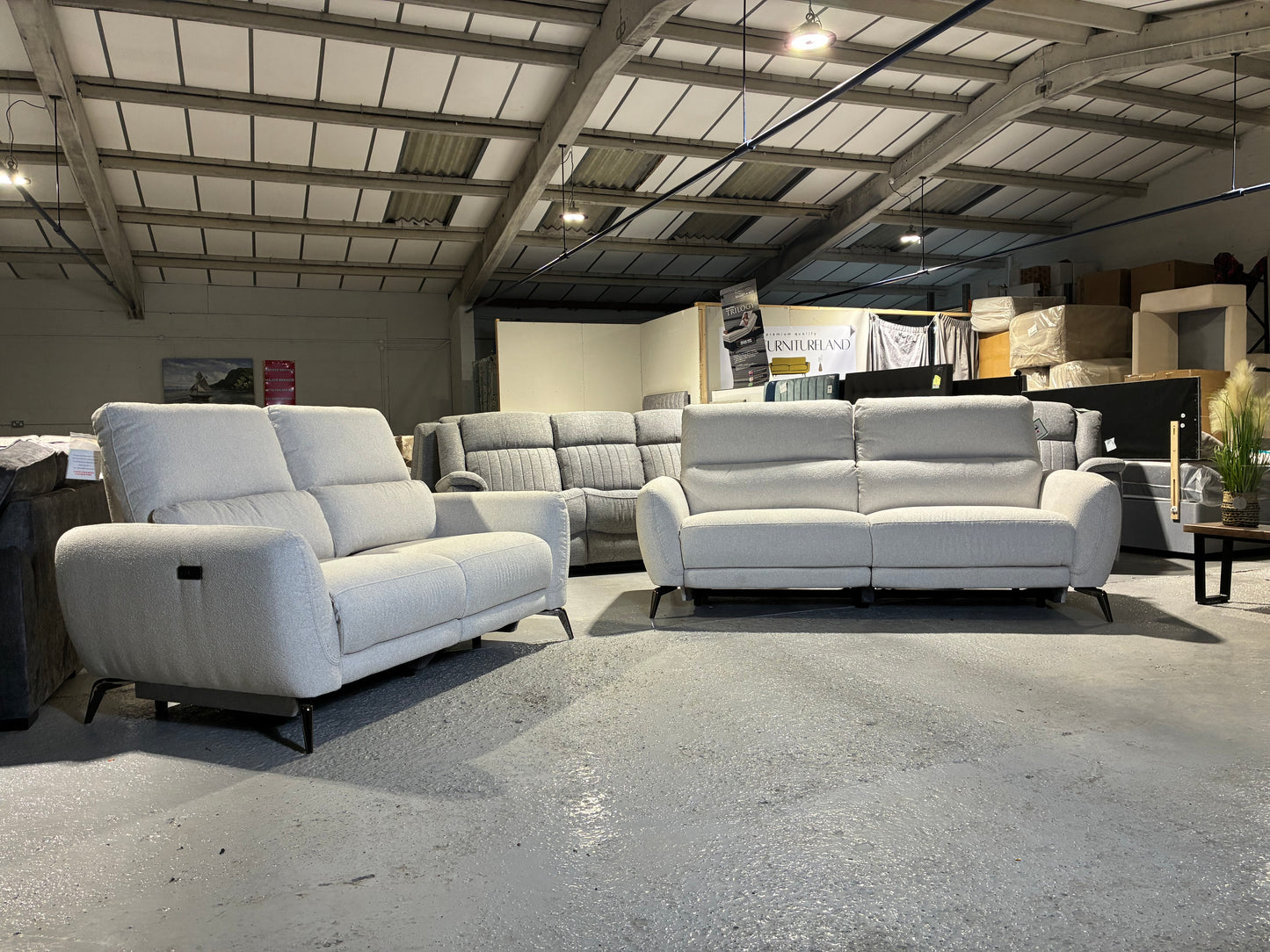 Sienna 3 and 2 Seater Power Reclining Sofa Set