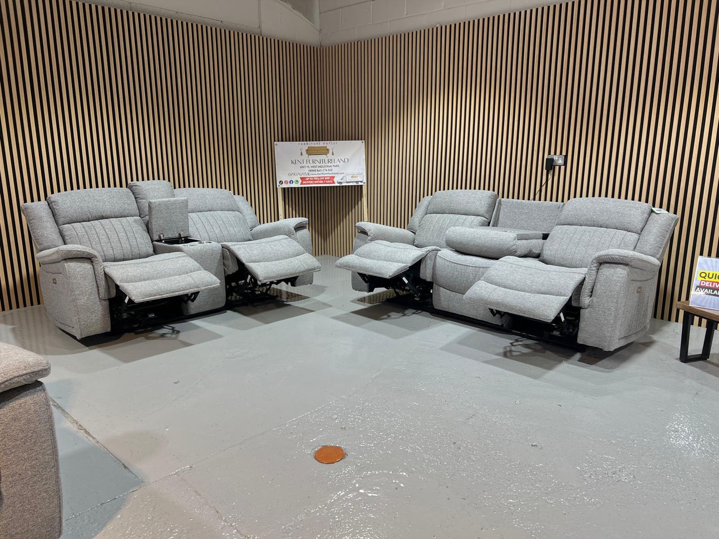 Winchelsea Power Reclining 3 and 2 Seater Set