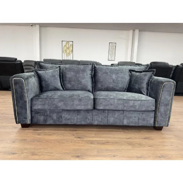 Miller 3 and 2 Seater Set in Charcoal