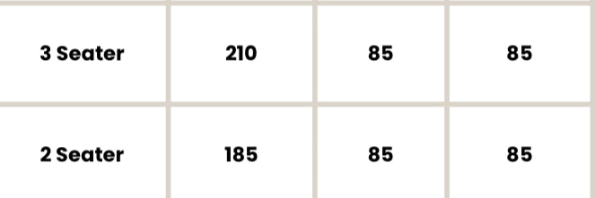 Miller 3 and 2 Seater Set in Charcoal