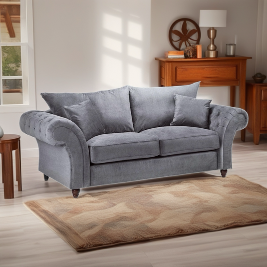 Blakely 3 Seater Sofa Grey