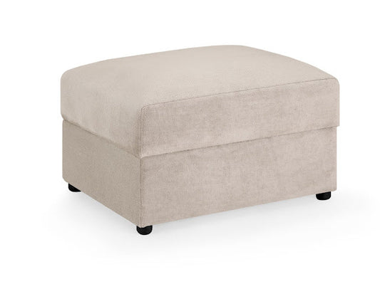 Marble Arch Style Footstool Mocha