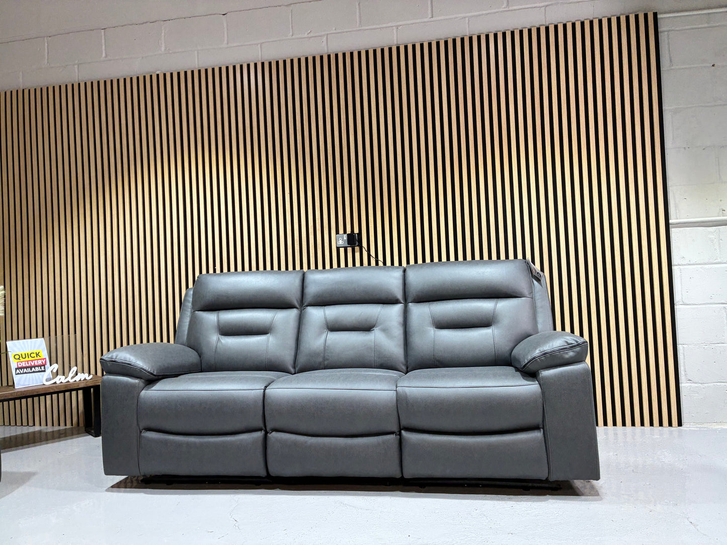 DFS Model 2 Seater Music Power Recliner and 3 Seater Power Recliner