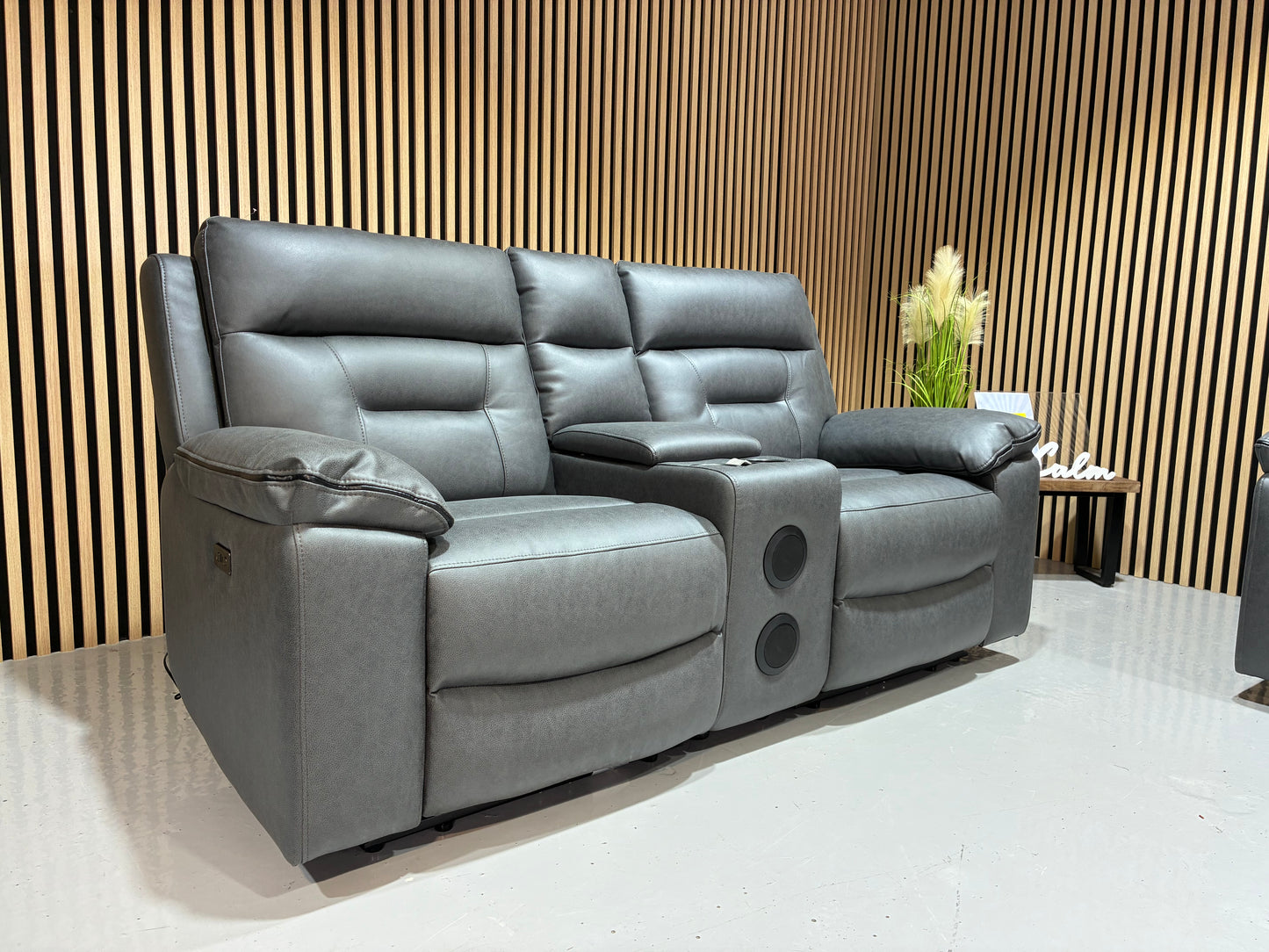 DFS Model 2 Seater Music Power Recliner and 3 Seater Power Recliner