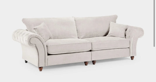 Blakely 3 Seater Sofa Stone
