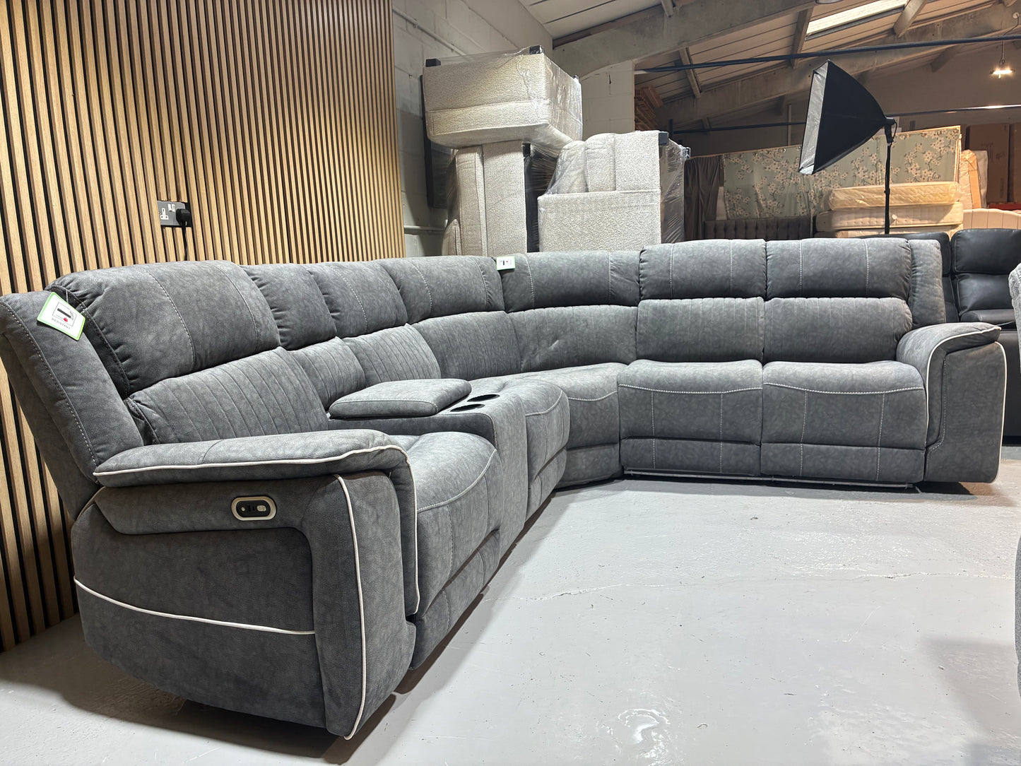Plaza Power Reclining Corner Sofa