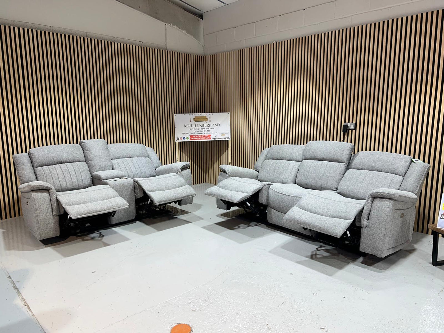 Winchelsea Power Reclining 3 and 2 Seater Set