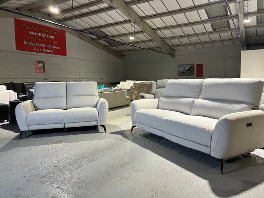 Sienna 3 and 2 Seater Power Reclining Sofa Set