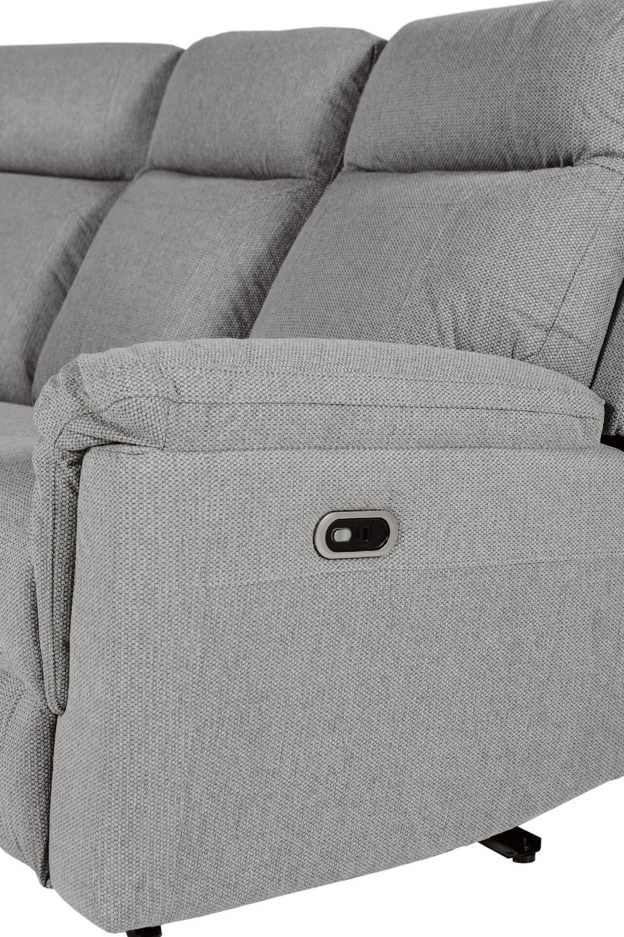 Bowie Corner Group Electric Recliner Grey