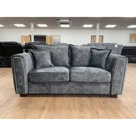 Miller 3 and 2 Seater Set in Charcoal