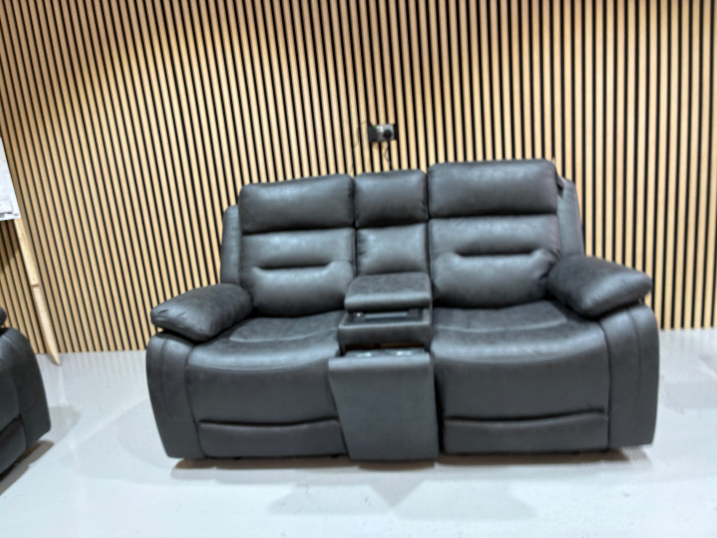 DFS Model Pierrmont 2x 2 Seat Smart Power Recliner Bundle