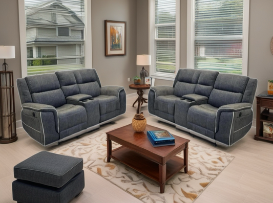 Plaza Power Reclining 3 and 2 Seater Sofa Set