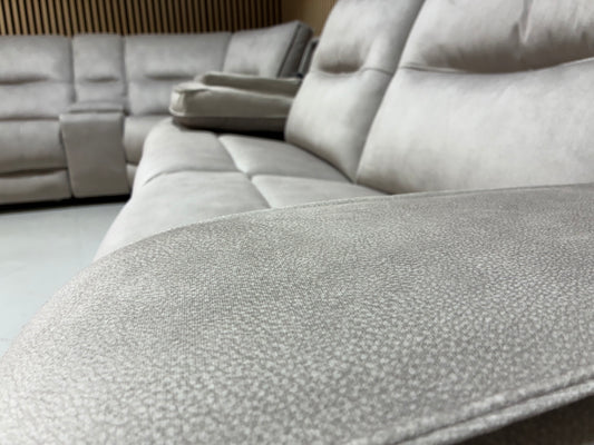 Alaska Triple Power Recliner Corner Sofa