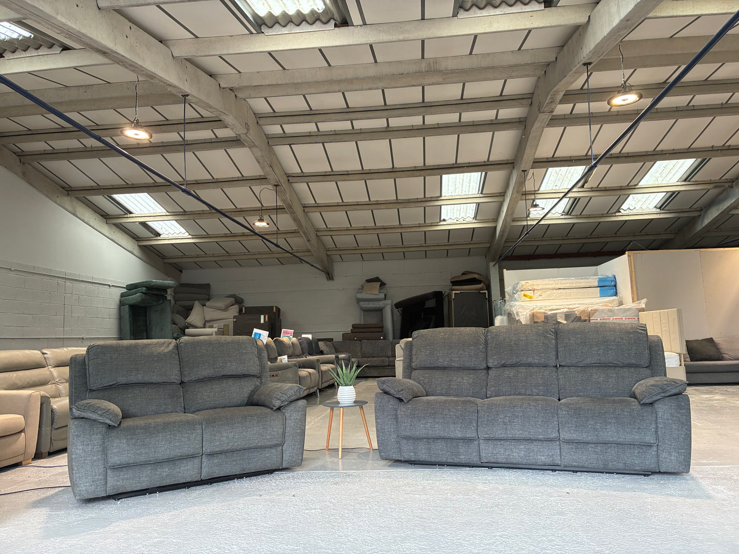Brand New Oak Furnitureland Goodwood 2 and 3 Seater Recliner Set