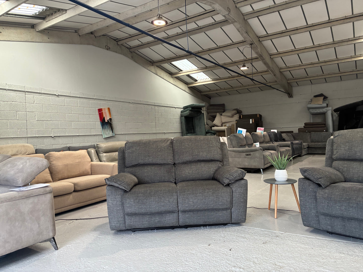 Brand New Oak Furnitureland Goodwood 2 and 3 Seater Recliner Set