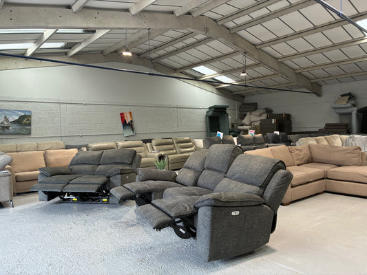 Brand New Oak Furnitureland Goodwood 2 and 3 Seater Recliner Set