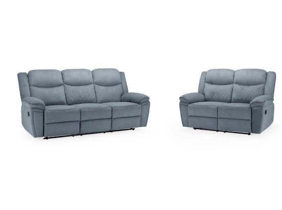 Moreno Fabric 3 and 2 Recliner Set